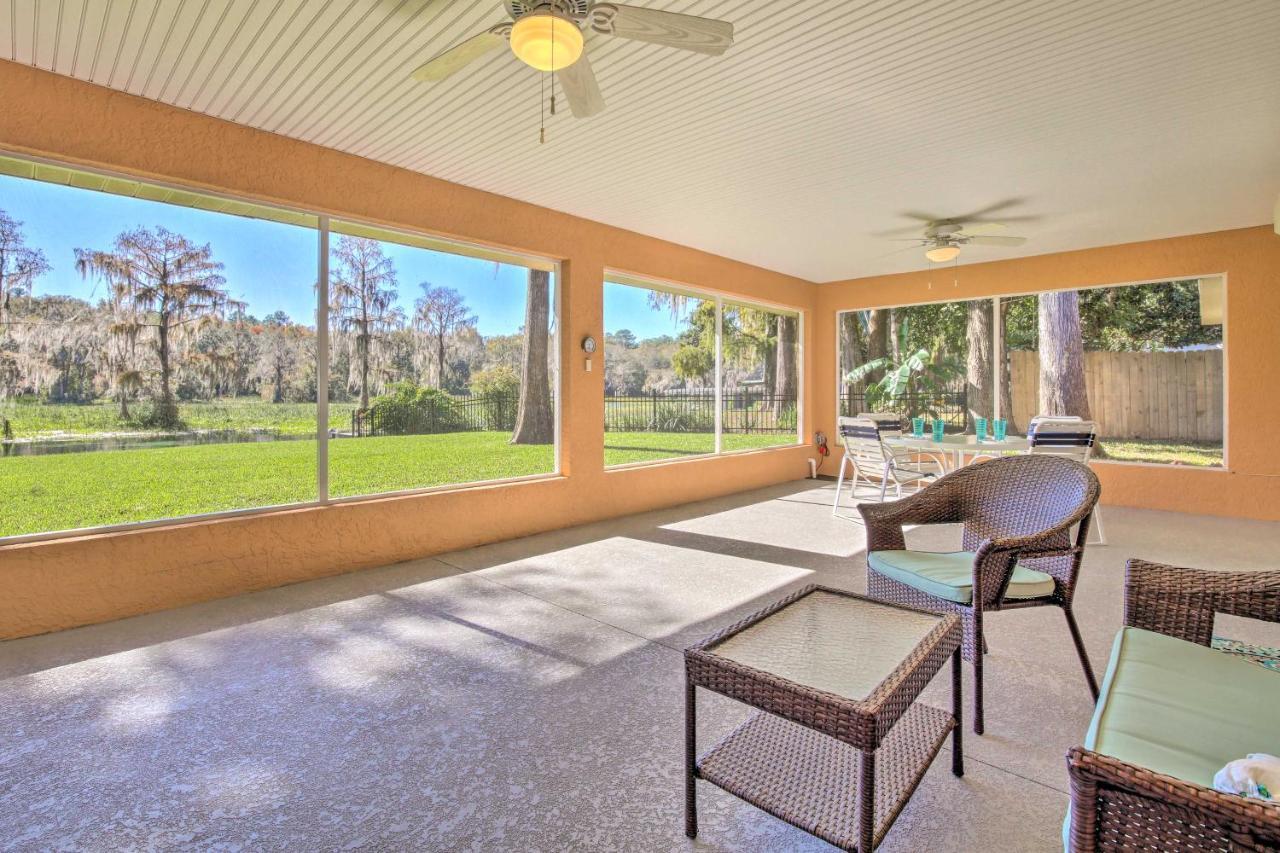 דונלון Rainbow River Oasis With Kayaks And Furnished Sunroom! מראה חיצוני תמונה